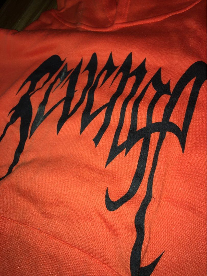 Xxxtentacion store orange hoodie