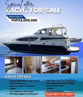 YACHT FOR SALE