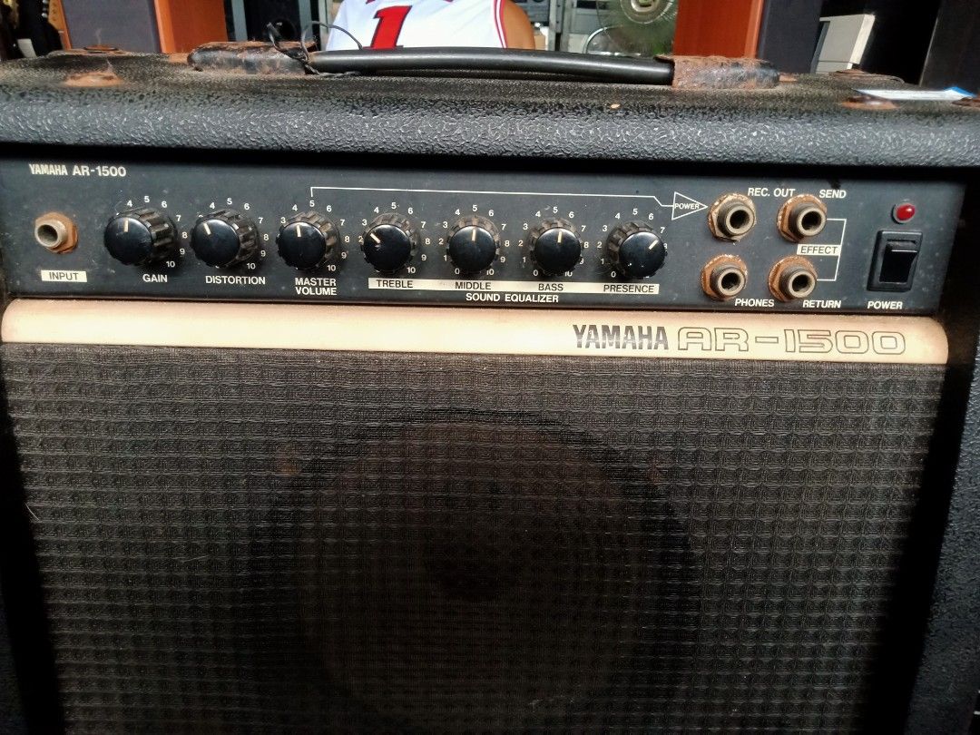 Yamaha AR 1500 Guitar amplifier (Category: Soundbars, Speakers & Amplifiers) located in Quezon City. Submitted by trisheljas_japansurplus (Listing ID 1279892455, Image 1). Description: 🇯🇵Japan Surplus🇯🇵 For Sale Bass Amplifier ✅Yamaha AR 1500 ✅fresh from japan ✅220volts ✅25watts ✅Working ✅negotiable ✅mod - pick up our shop or ship via lalamove.