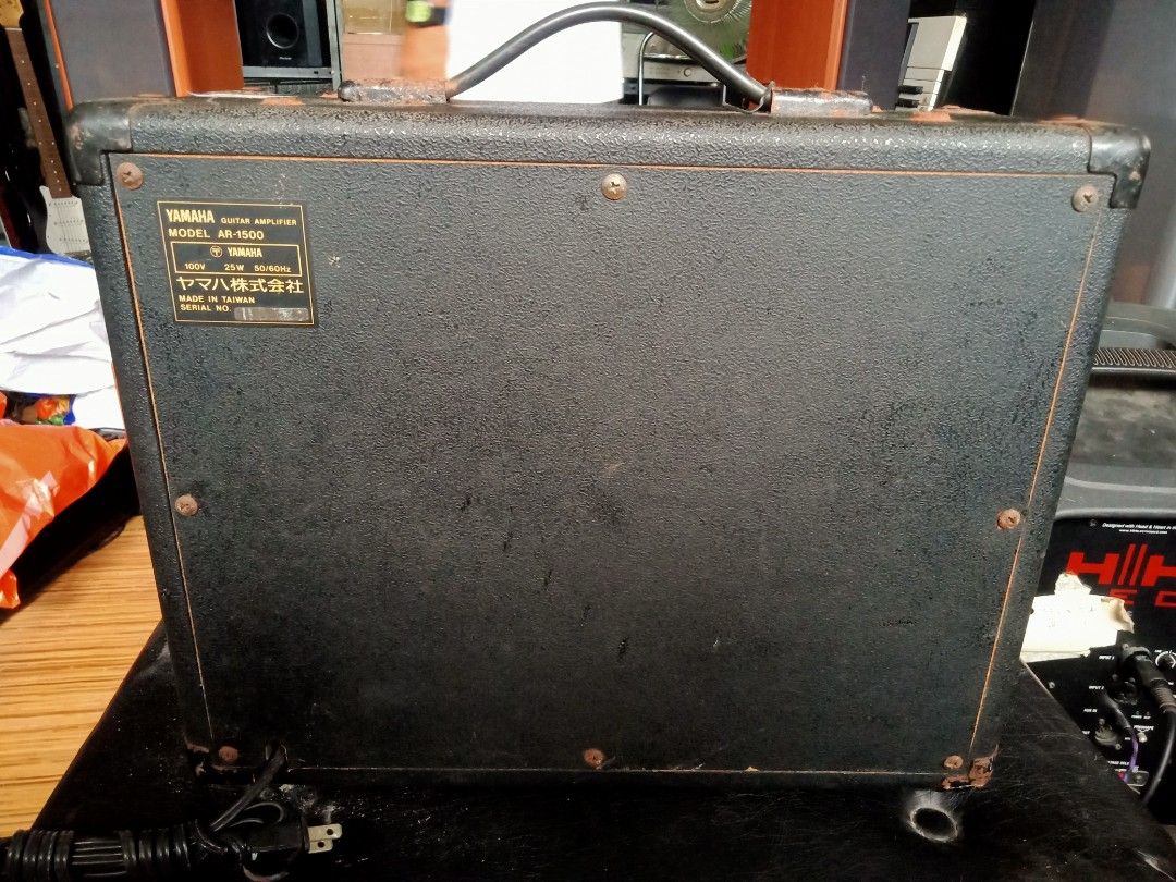 Yamaha AR 1500 Guitar amplifier (Category: Soundbars, Speakers & Amplifiers) located in Quezon City. Submitted by trisheljas_japansurplus (Listing ID 1279892455, Image 3). Description: 🇯🇵Japan Surplus🇯🇵 For Sale Bass Amplifier ✅Yamaha AR 1500 ✅fresh from japan ✅220volts ✅25watts ✅Working ✅negotiable ✅mod - pick up our shop or ship via lalamove.
