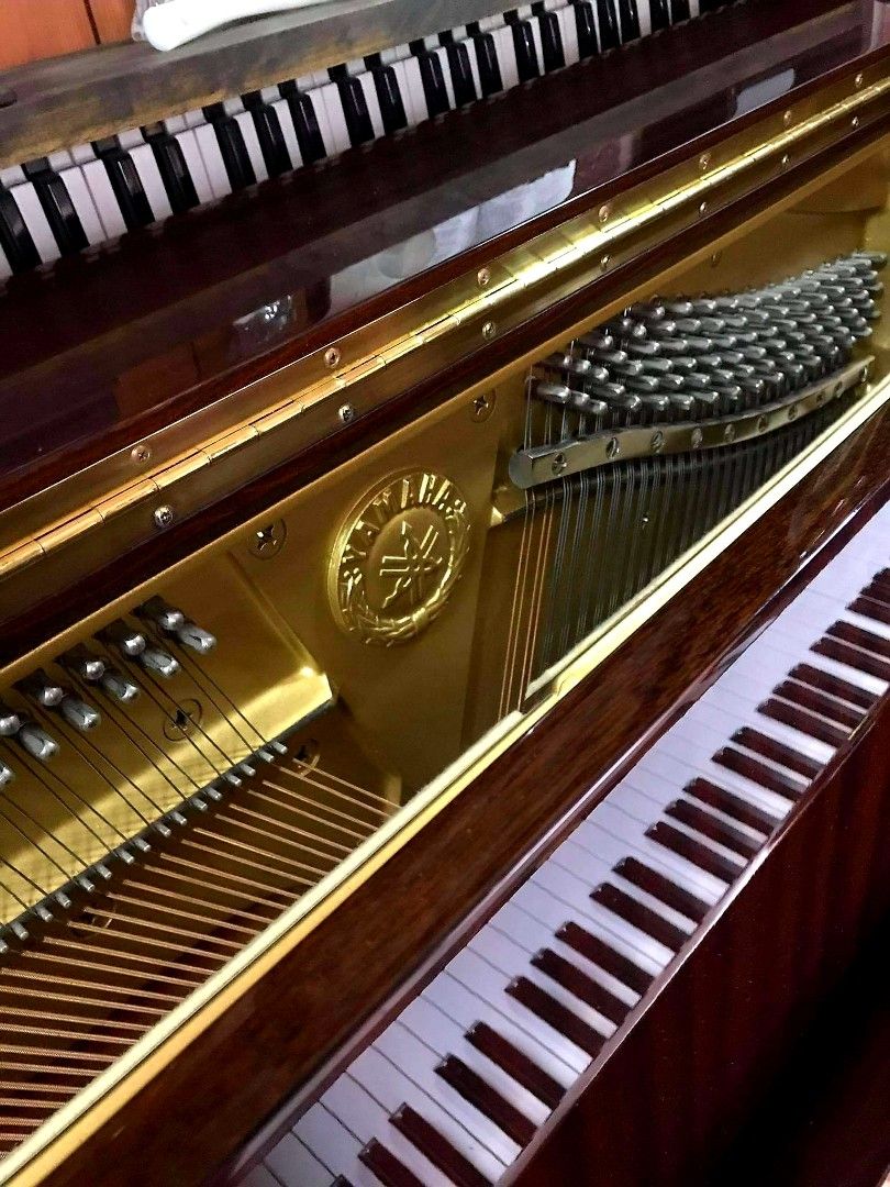 Yamaha U1A million Series Upright Piano 3 Pedals, Hobbies & Toys, Music ...