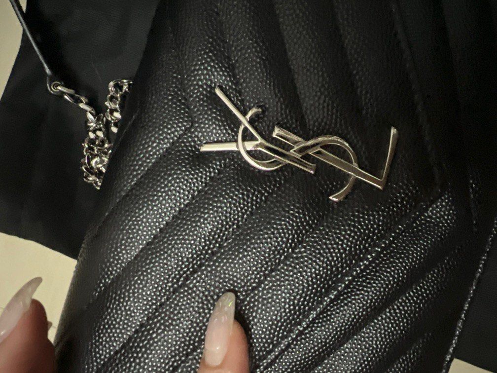 Ysl silver cheap hardware