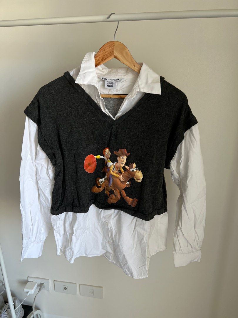 Zara Toy Story Longsleeves Top, Women's Fashion, Tops, Longsleeves on