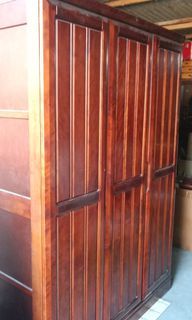 3door closet wood
