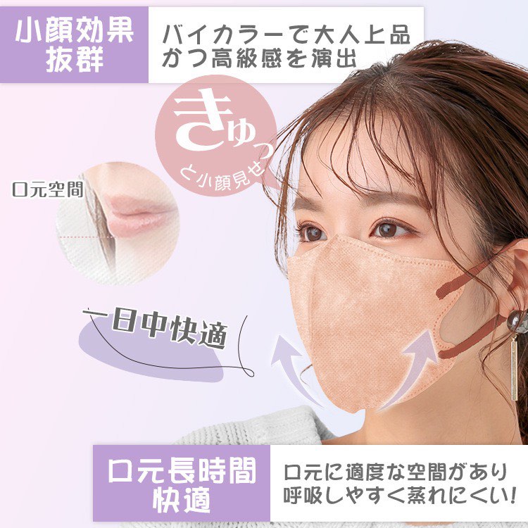 🔥$48/50個，🌸日本Fancy Sharp Mask 3層防護口罩（每包10枚，每套5包，共50枚）62859981428865114