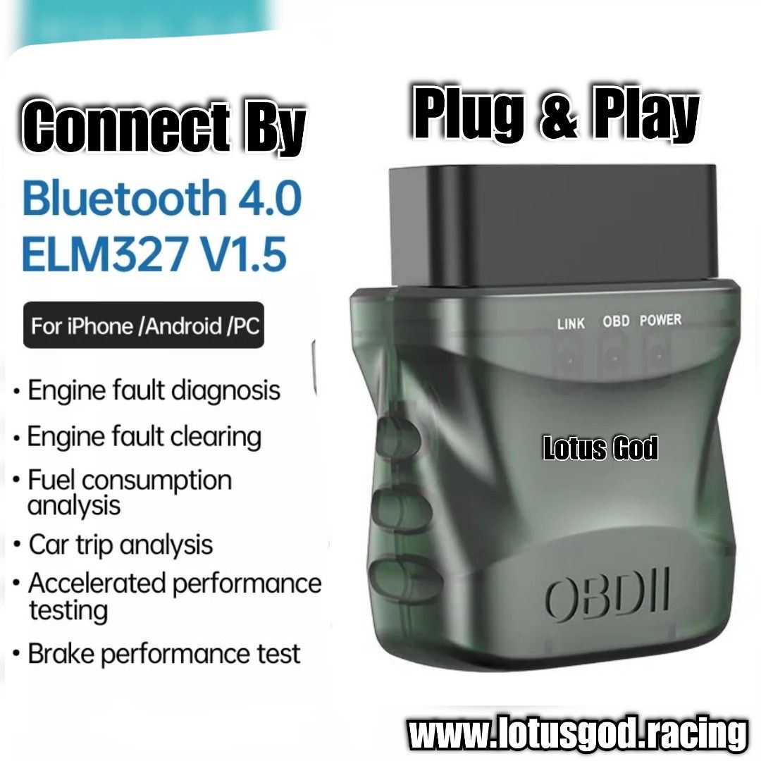 🤩 ! Obd2 Bluetooth Scanner 4.0 ELM327 V1.5 OBD 2 Car Diagnostic