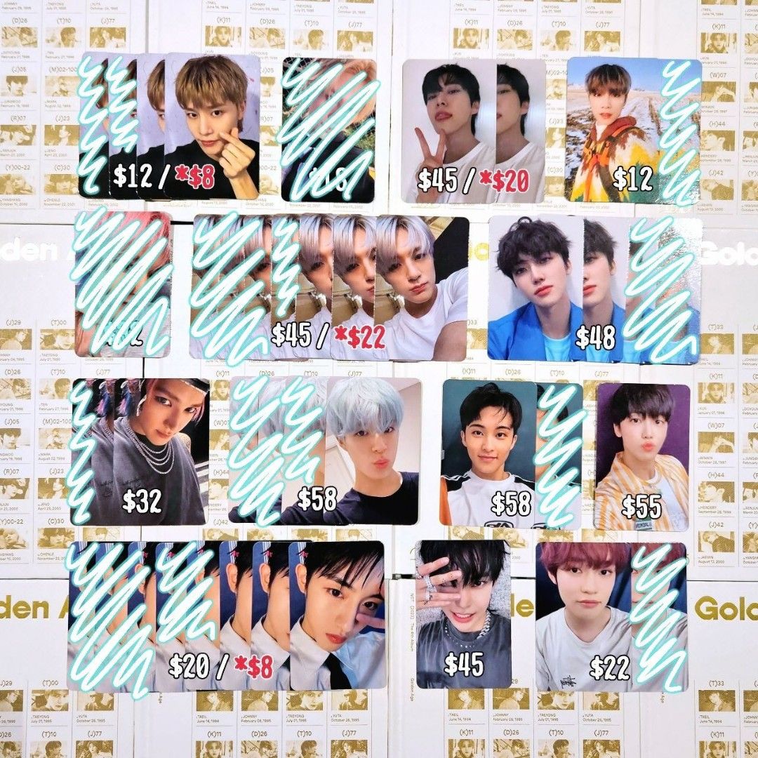 NCT ジェノ トレカ32枚 NCT DREAM ジェノ golden age Japan トレカ