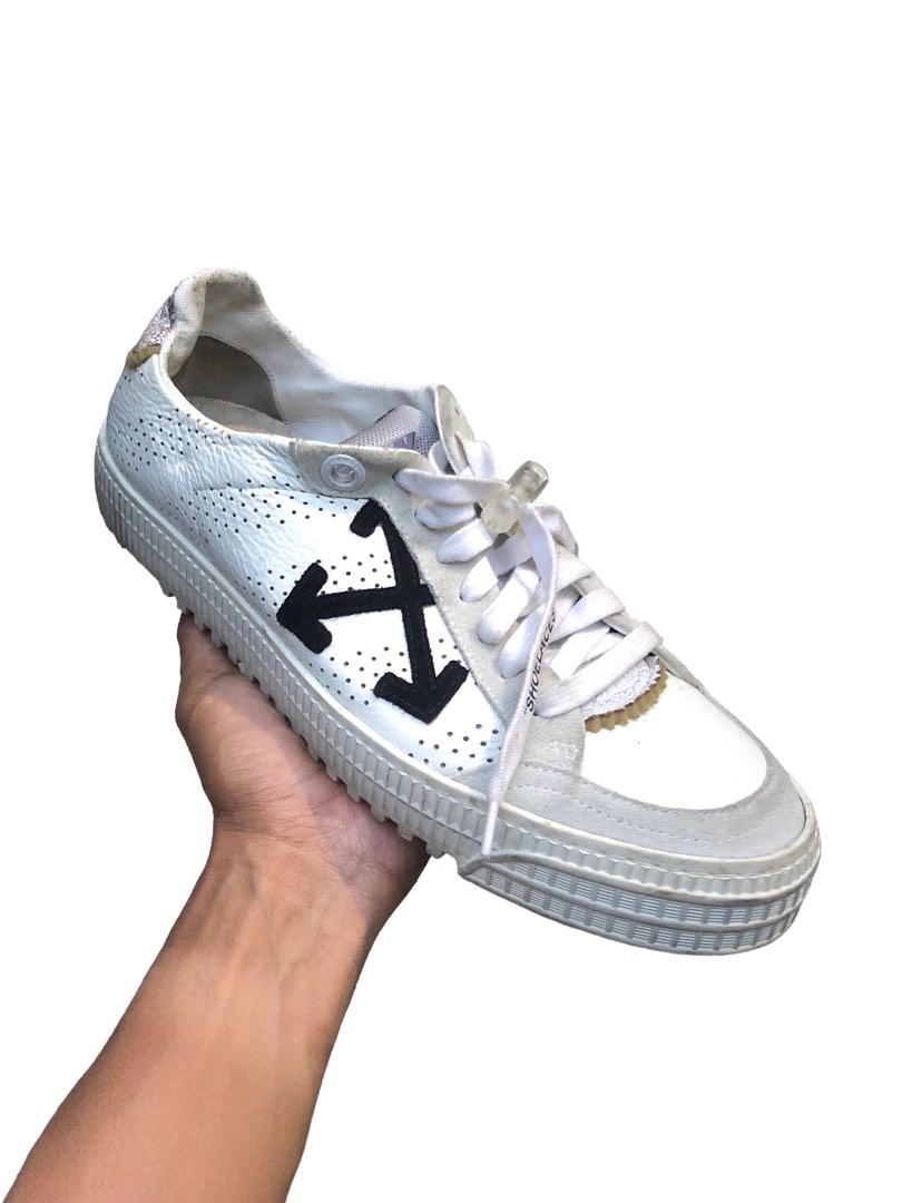 OFF WHITE c o VIRGIL ABLOH Authentic SS19 3.0 Polo Leather
