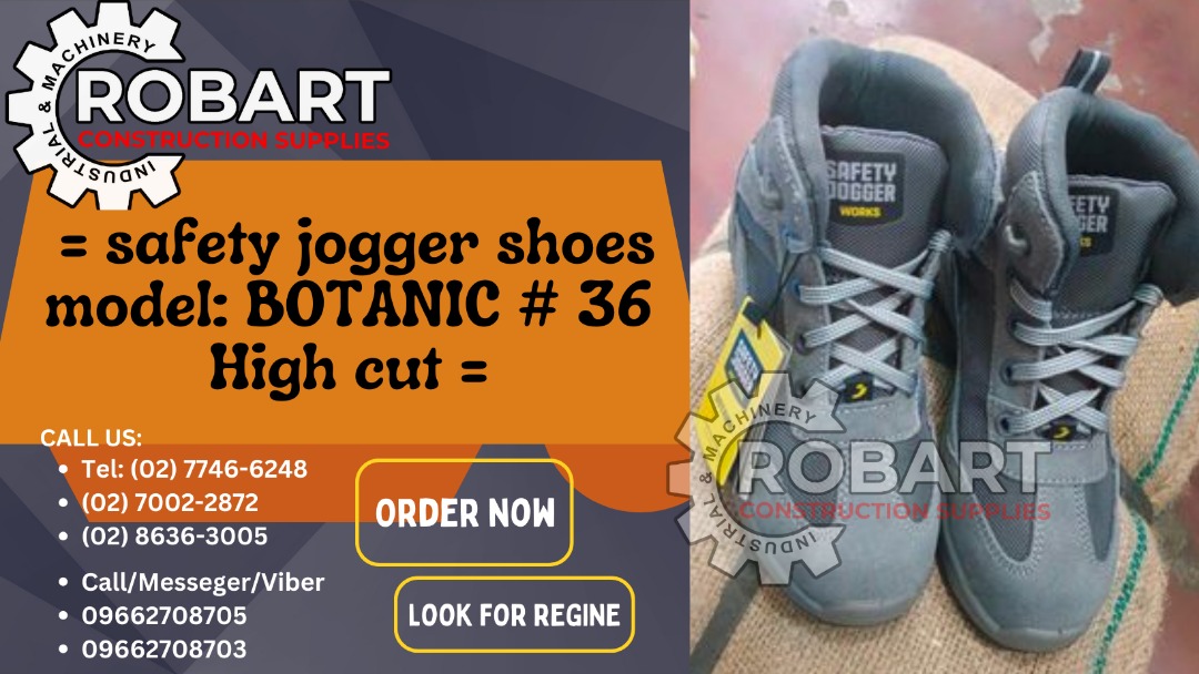 = safety jogger shoes model BOTANIC 36 High cut =, Commercial
