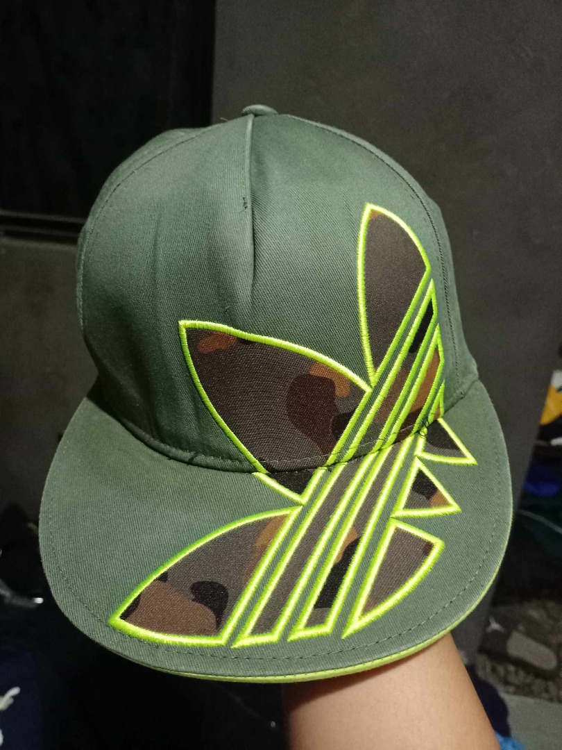 Adidas trefoil camo strapback hat new arrivals