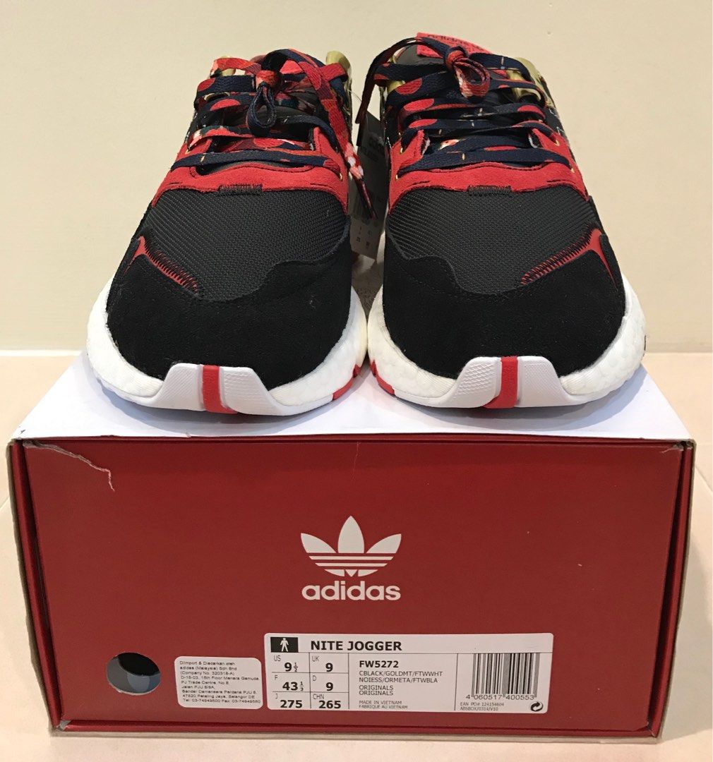 Adidas Nite Jogger CNY exclusive Men s Fashion Footwear