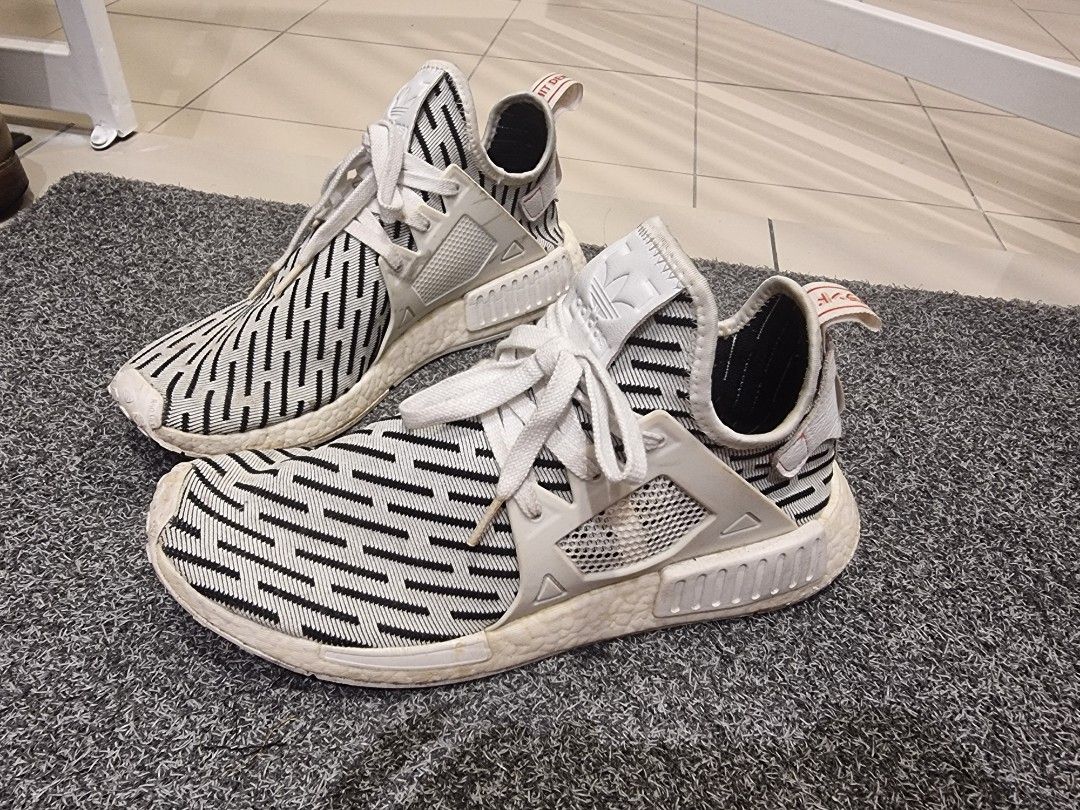 Adidas nmd zebra shop white mens