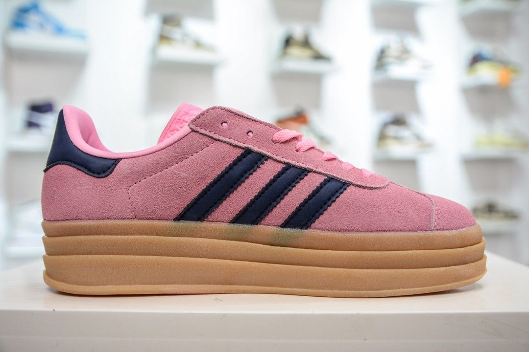 Adidas Originals Gazelle Bold Pink Glow Gum (W)(2023) H06122 , Women's  Fashion, Footwear, Sneakers on Carousell