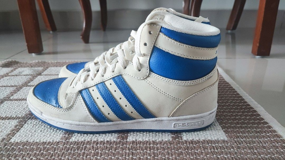 Adidas high cut white deals