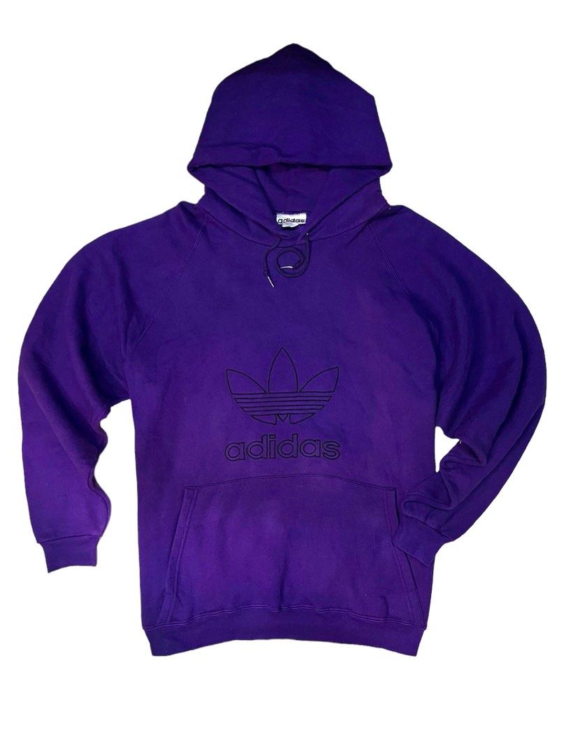 Dark purple hotsell adidas hoodie