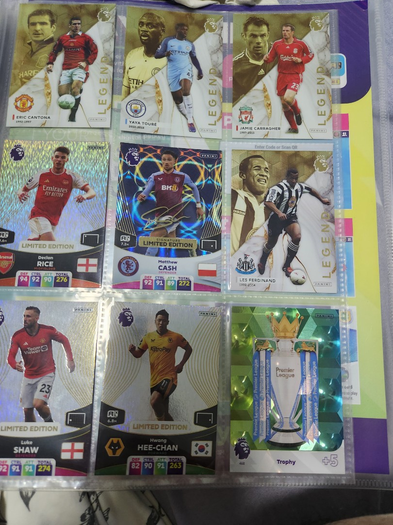 Panini Fifa 365 Adrenalyn XL 2023-2024 Set 18 Cards Arsenal