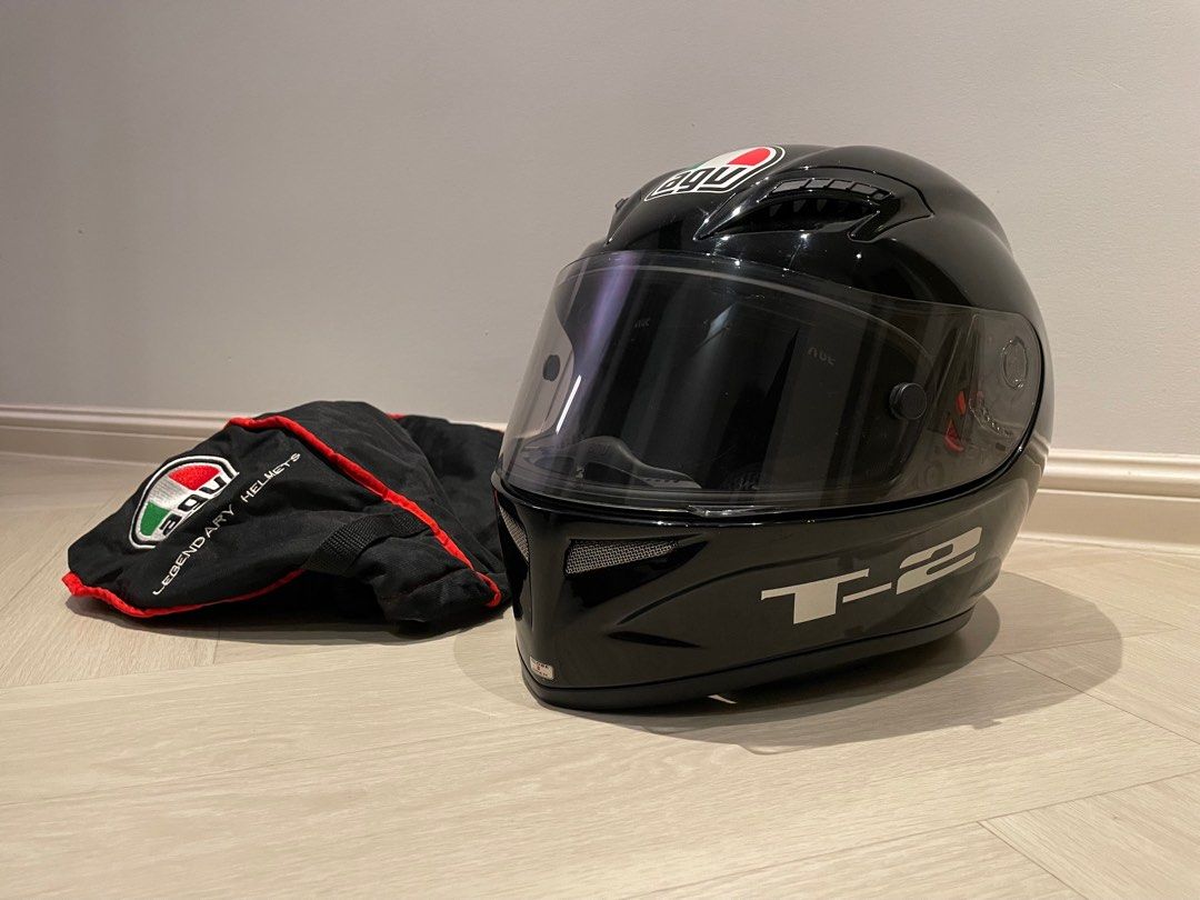 Agv all black hotsell