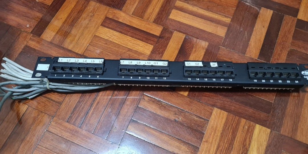 Amp cat5e patch panel deals