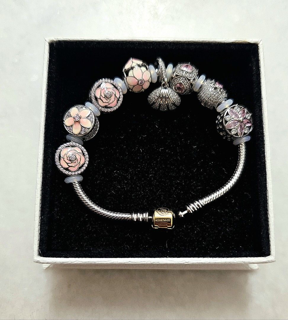 Athenaie silver bracelet Women s Fashion Jewelry Organisers