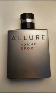 Authentic Chanel Allure Homme Sport EDT 50ml Boxed 90% Used