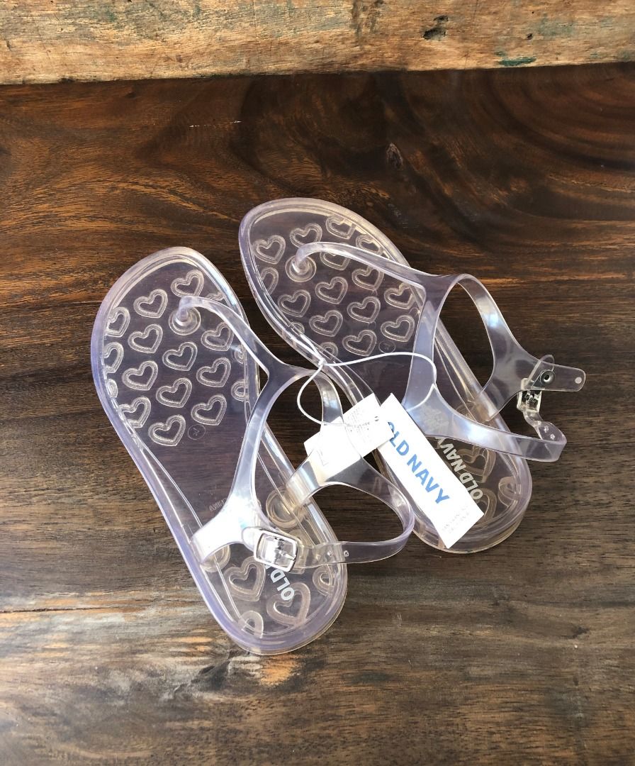 Old navy clear jelly hot sale sandals