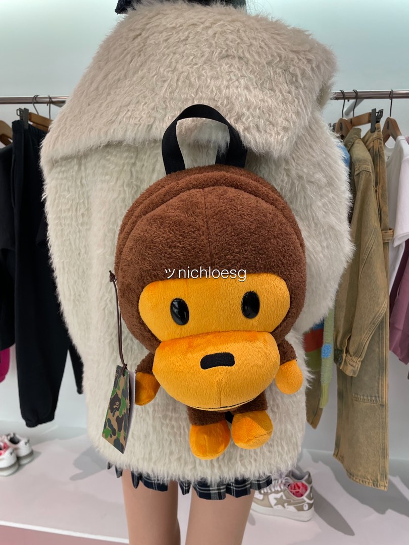 BAPE BABY MILO PLUSH DOLL DAY PACK, Babies & Kids, Babies