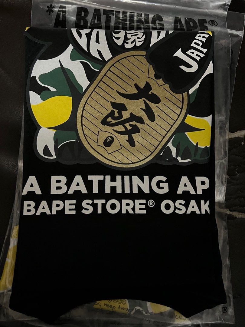 日本絕版Bape Tee ape Osaka exclusive manekineko t shirt 猿人