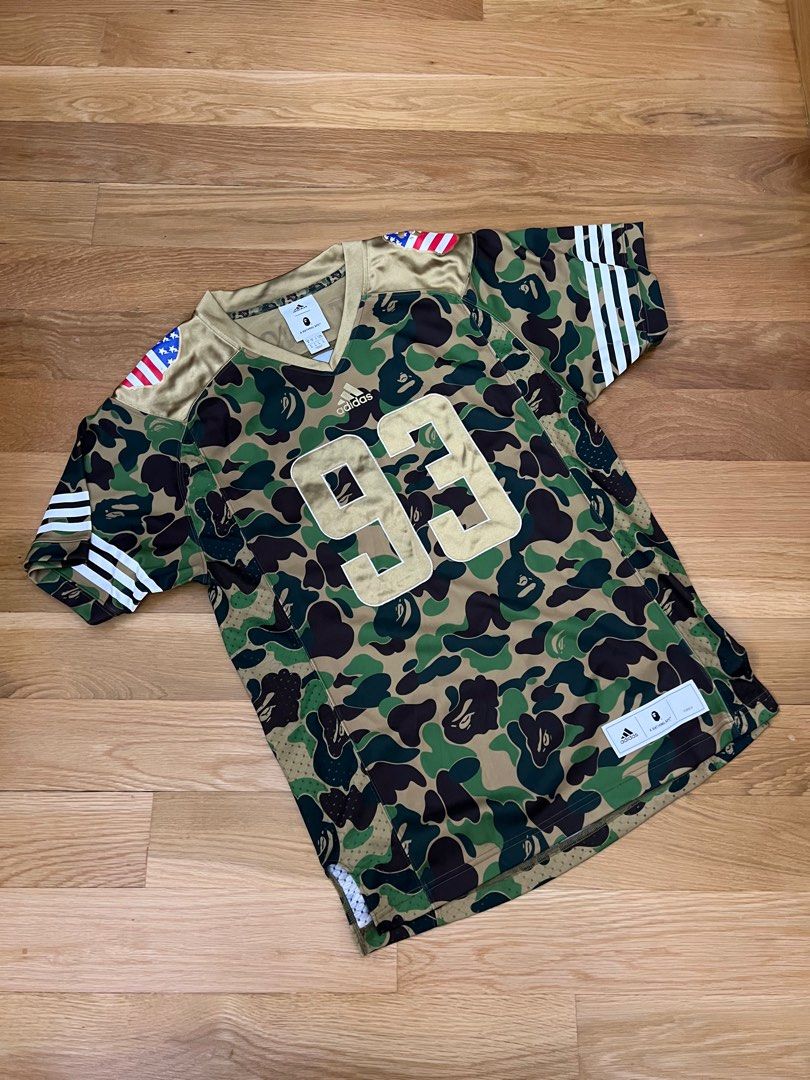 Bape adidas football top