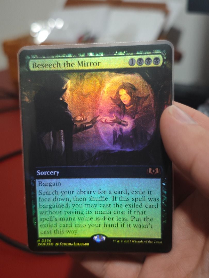 Beseech the Mirror Extended Art Foil MTG Magic the gathering, Toys