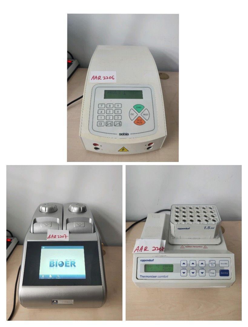 Bioer Genetouch PCR Eppendorf Thermomixer Sebia Power Supply for sale ...