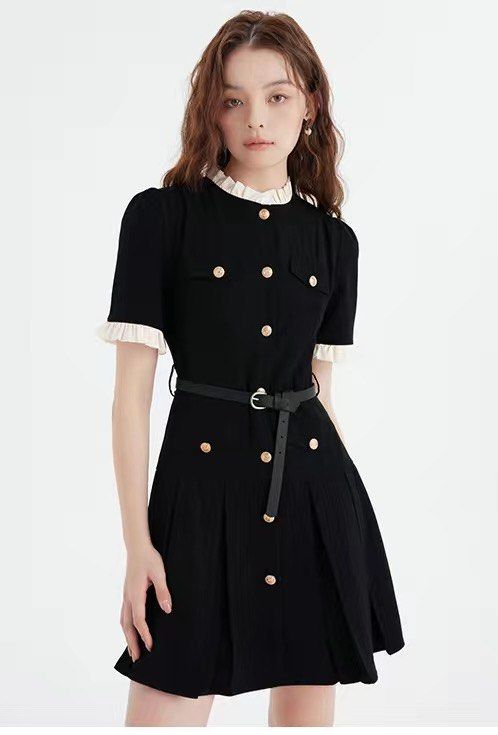 Buttons 2024 brand dress