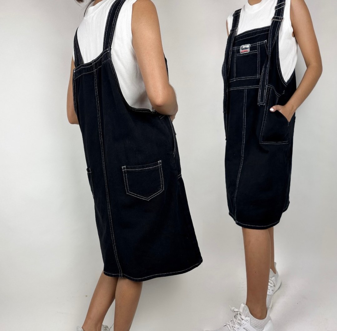 The Parker Corduroy Overalls in Black – Vence & Co.