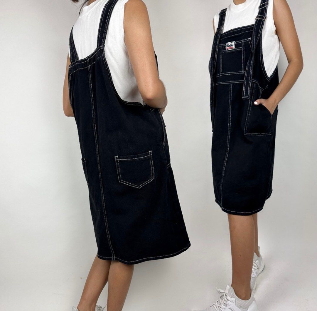 SS7 New Women's Denim Pinafore Dress, Blue, Sizes 6 to 16 (UK - 6, Denim  Blue) : Amazon.co.uk: Fashion