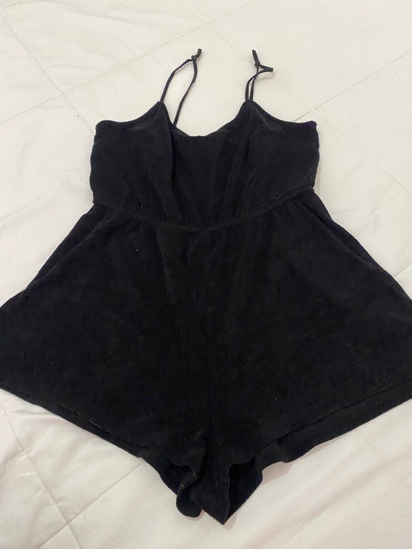 H and cheap m black romper