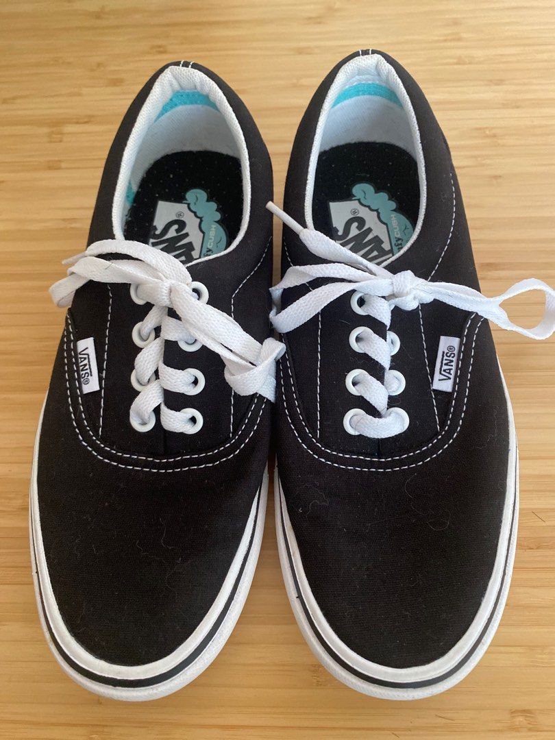 All black vans size 1 best sale