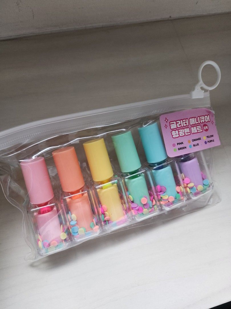 Nail Polish Highlighters - 12Pk Party Supplies Canada - Open A Party