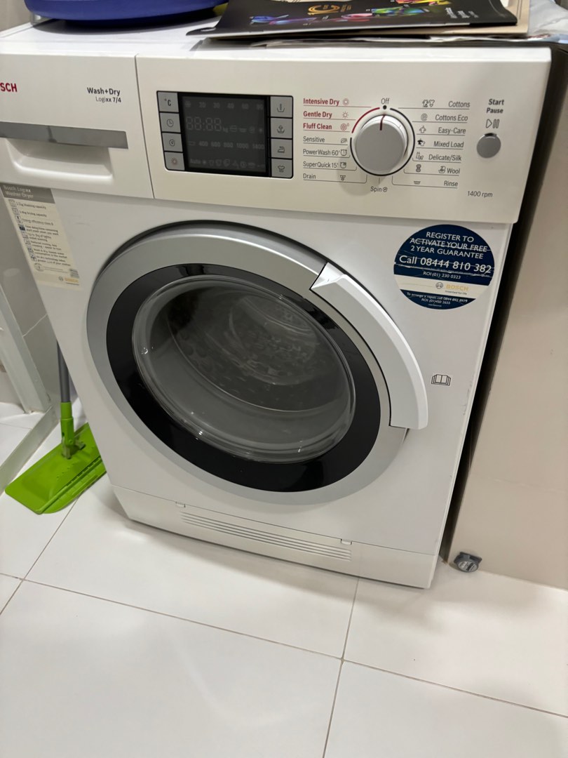 Bosch washer/dryer, TV & Home Appliances, Washing Machines and Dryers