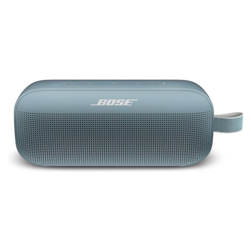 BOSE SoundLink Flex Bluetooth speaker Waterproof Stereo Pairing Ultra Portable Built In Microphone with 12 hours battery life Stone Blue
