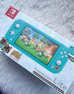 Brand New Nintendo Switch Lite Animal Crossing Edition