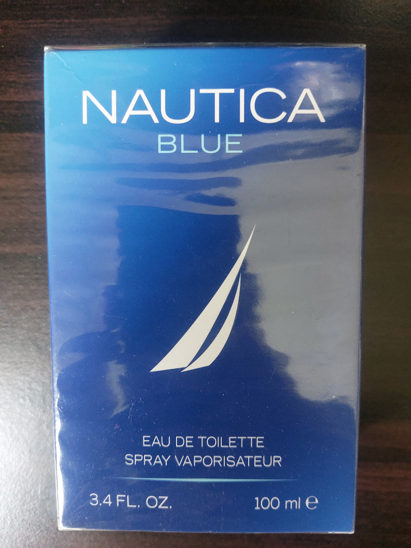 NAUTICA BLUE EAU DE TOILETTE SPRAY FOR MEN 3.4 Oz / 100 BRAND NEW!!!
