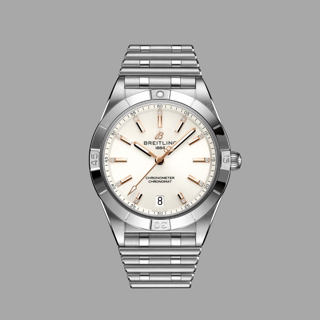 White breitling deals