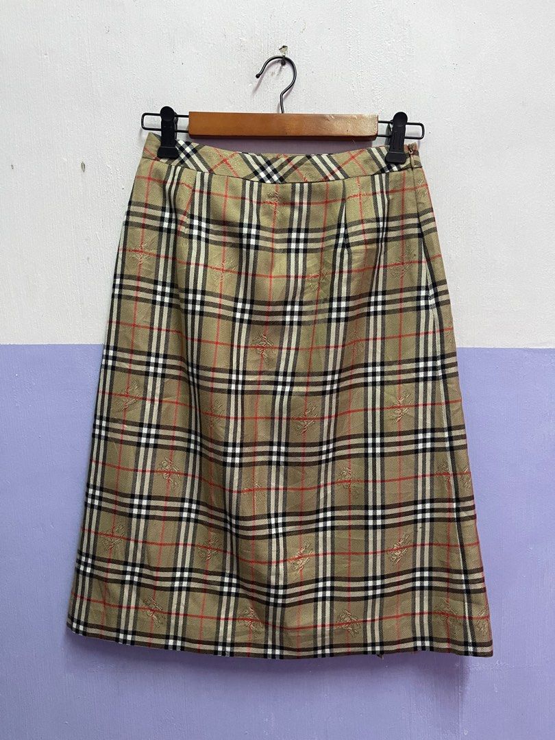 Burberry sale monogram skirt