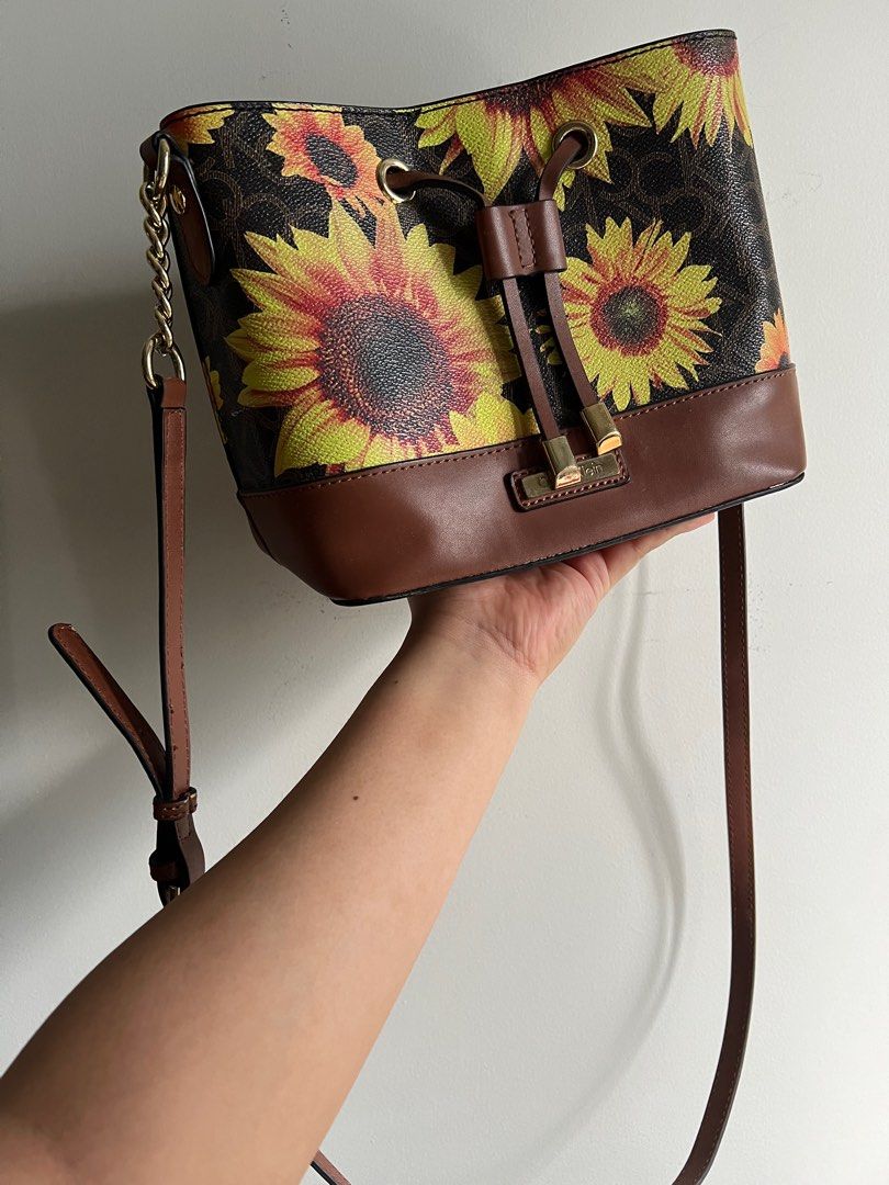 Sunflower calvin best sale klein bag