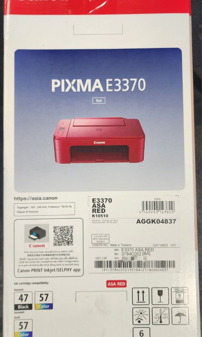 Canon PIXMA E3370, Computers & Tech, Printers, Scanners & Copiers on ...