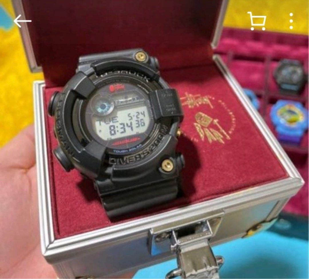 G shock frogman stussy x bape outlet