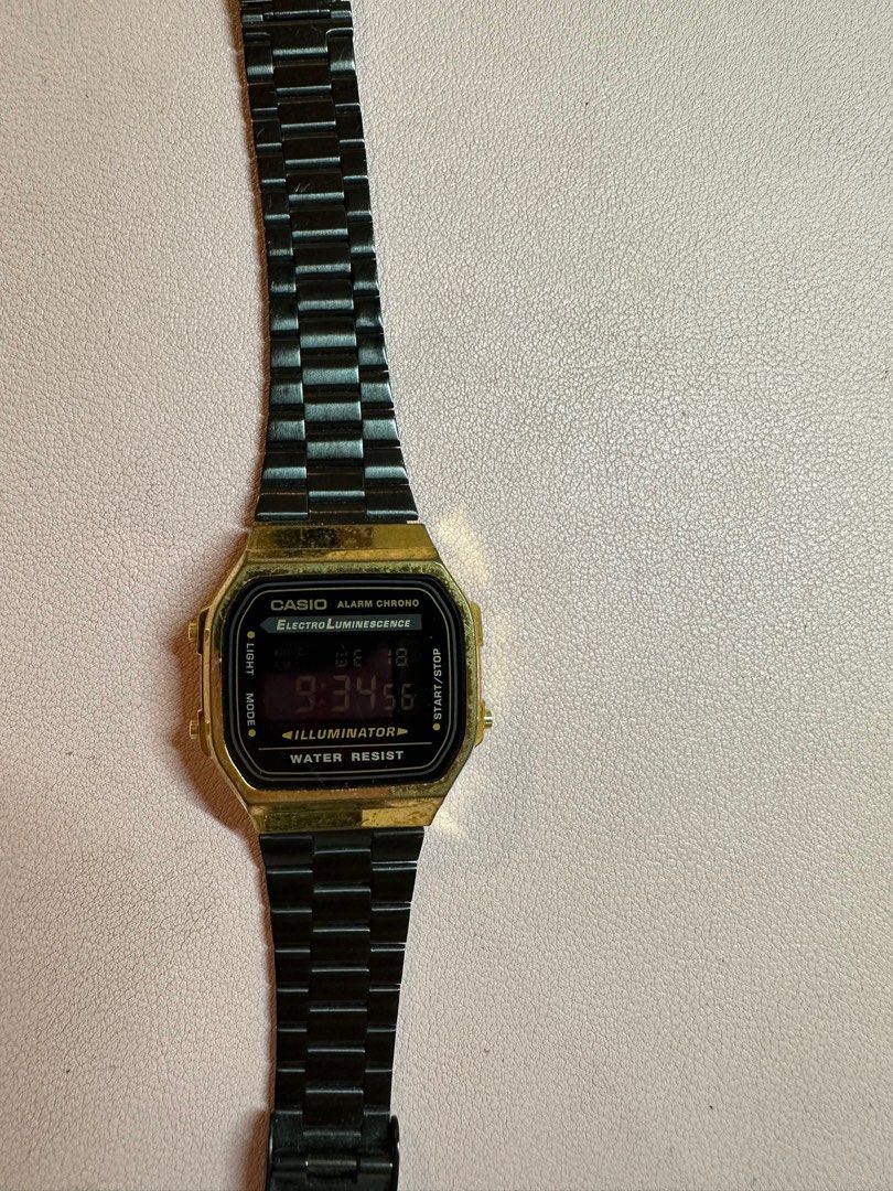 CASIO Watch A168WE, Men's Fashion, Watches & Accessories, Watches on ...