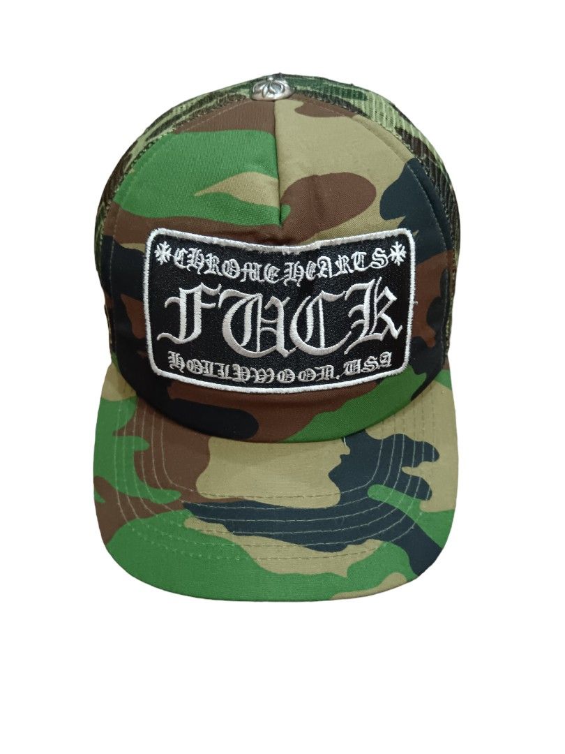 Chrome hearts hat camo hot sale