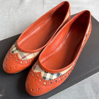 Burberry deals flats sale