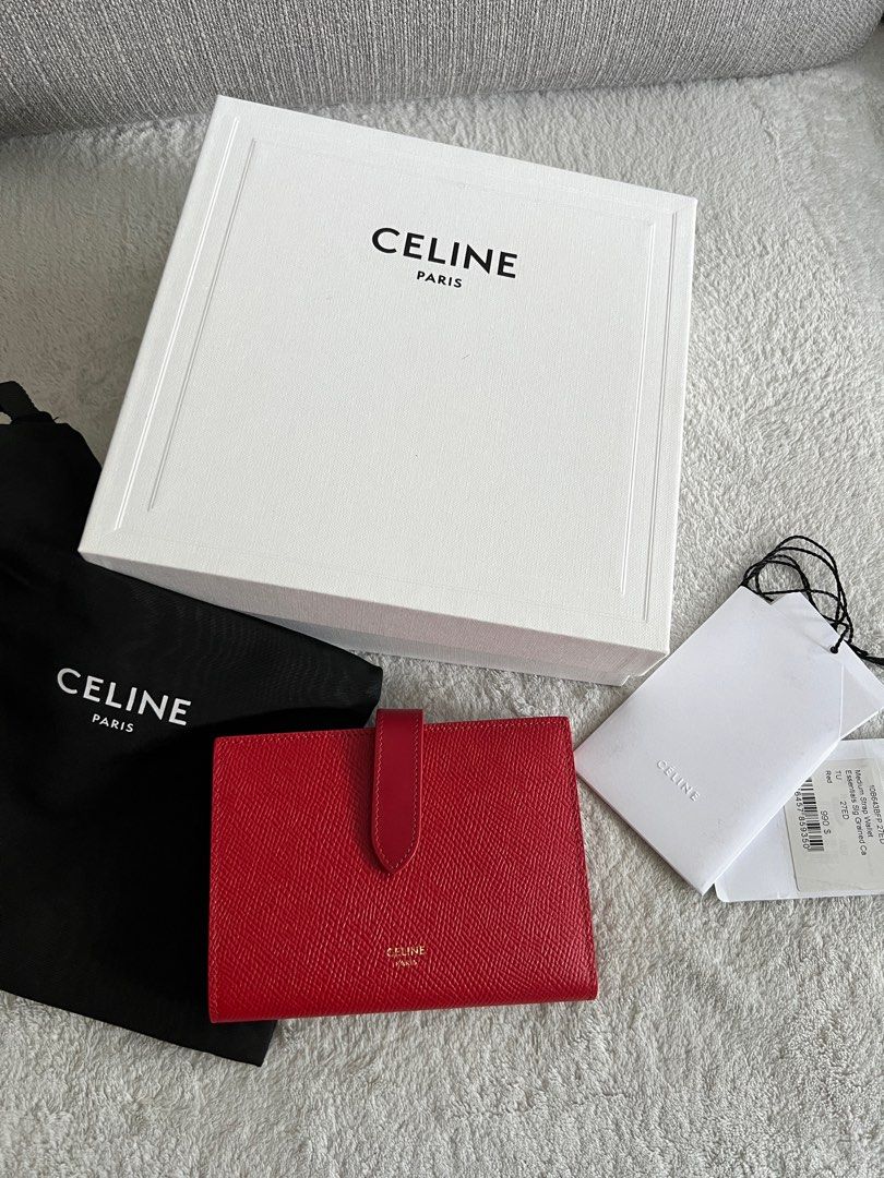 C line strap wallet medium Luxury Bags Wallets on Carousell