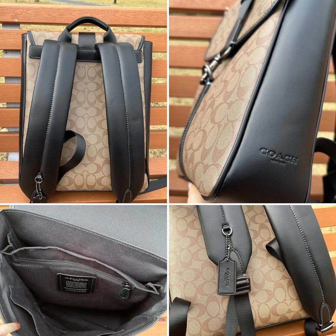 Coach Blaine Backpack In Signature Canvas (Men Laptop Bag), Men's Fashion,  Bags, Backpacks on Carousell
